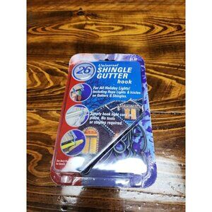 New 26 Piece Universal Shingle Gutter Clip For Holiday Lights Christmas